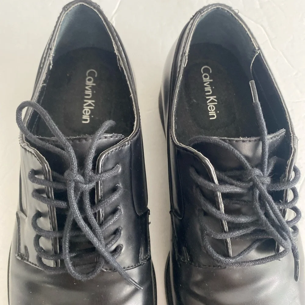 Calvin Klein Black Oxford Dress Shoes